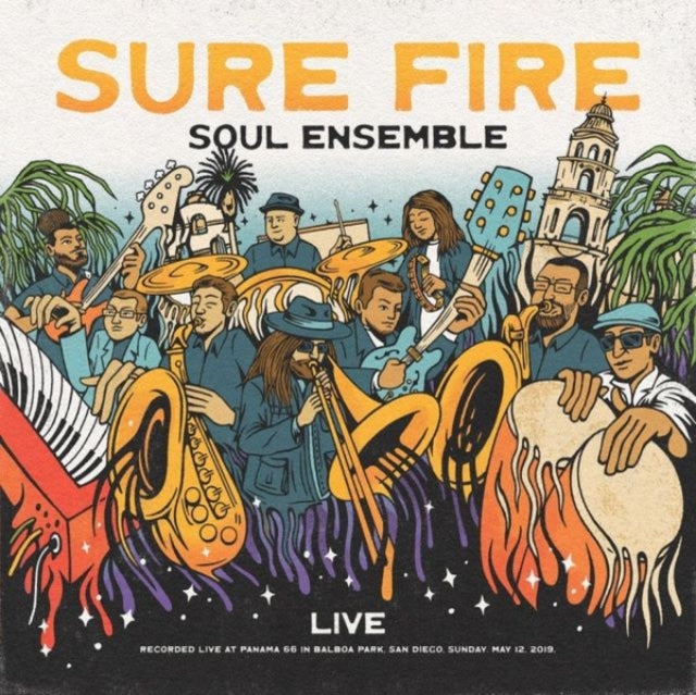 Sure Fire Soul Ensemble - Live At Panama 66 (Clear W Orange Swirl Vinyl) (Vinyl) (US Import)