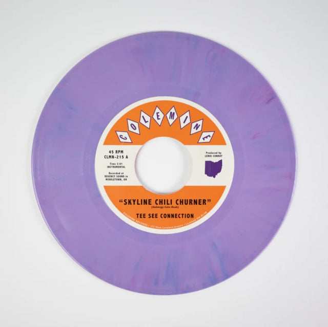 Tee See Connection & Leroi Conroy - Skyline Chili Churner / Queen City (Purple Rain 7 Inch) (Vinyl Single) (US Import)