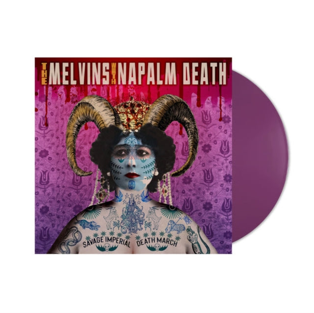 Melvins With Napalm Death - Savage Imperial Death March (Orchid Vinyl) (I) (Vinyl) (US Import)