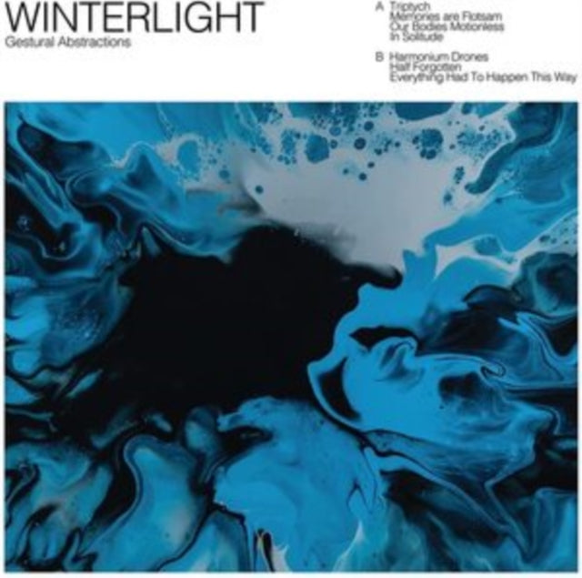 Winterlight - Gestural Abstractions (Blue With Black Splatter Vinyl) (Vinyl) (US Import)