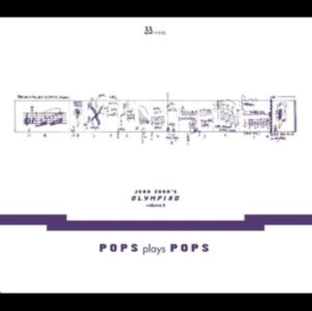 John Zorn - John Zorn’s Olympiad Vol. 3 - Pops Plays Pops - Eugene Chadbourne Plays The Book Of Heads (CD)