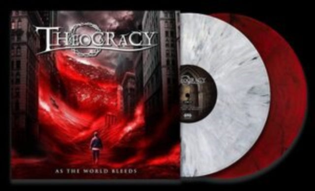 Theocracy - As The World Bleeds (White/Black Marble Blood Red Vinyl) (Vinyl) (US Import)