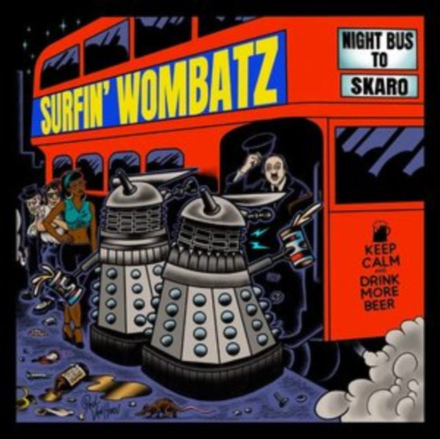 Surfin' Wombatz - Night Bus To Skaro (CD)