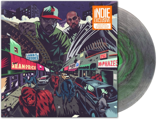 Price,Sean & M-Phazes - Land Of The Crooks (Neon Green Color-In-Color W/ Smoke Vinyl) (RSD Essential) (Vinyl) (US Import)
