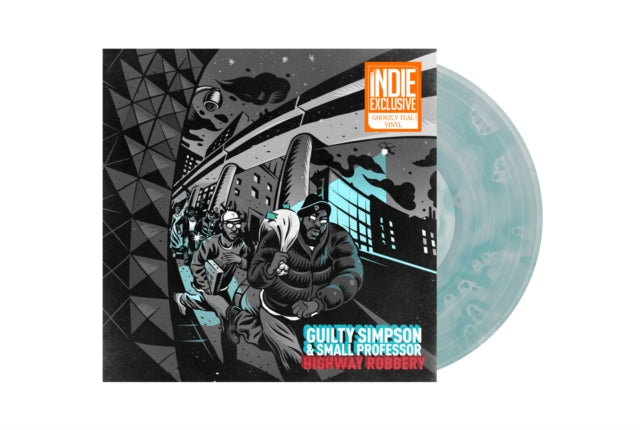 Guilty Simpson & Small Professor - Highway Robbery (Ghostly Teal Vinyl) (I) (Vinyl) (US Import)
