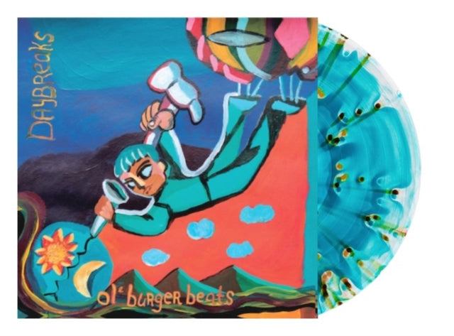Ol Burger Beats - Daybreaks (Ghostly Sea Blue W/Black & Green Splatter Vinyl) (I) (Vinyl) (US Import)