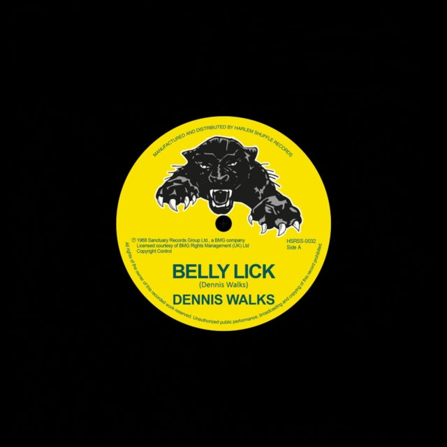 Dennis Walks; Drumbago & The Blenders - Belly Lick/The Game Song (Vinyl Single) (US Import)