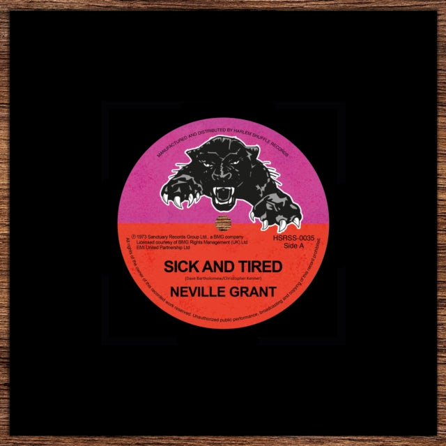 Neville Grant - Sick & Tired/Black Man's Time (Vinyl Single) (US Import)
