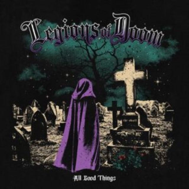 Legions Of Doom - All Good Things (Black & Purple Splatter 7 Inch) (Vinyl Single) (US Import)