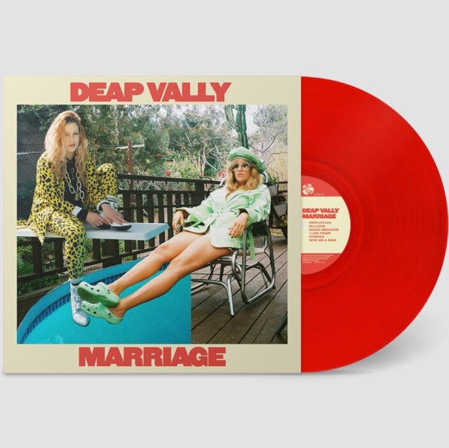 Deap Vally - Marriage (Transparent Red Vinyl/140g) (Vinyl) (US Import)
