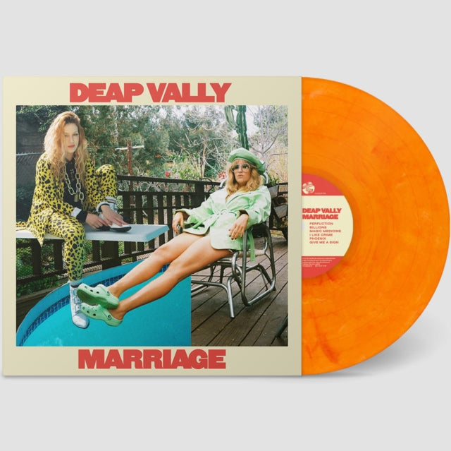 Deap Vally - Marriage (Orange Marble Vinyl/140g) (I) (Vinyl) (US Import)