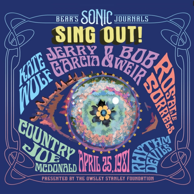 Various Artists - Bear's Sonic Journals: Sing Out! (Berkeley Community Theater, 4/25/1981) (Media BOOK/3CD) (CD)