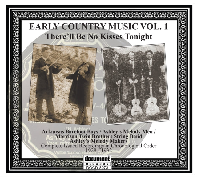 Various Artists - There'll Be No Kisses Tonight: Early Country Music VOL.1 (CD)