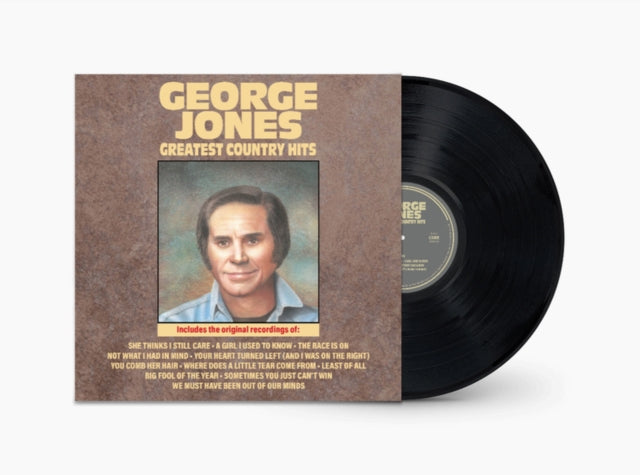 George Jones - Greatest Country Hits (2LP) (Vinyl) (US Import)