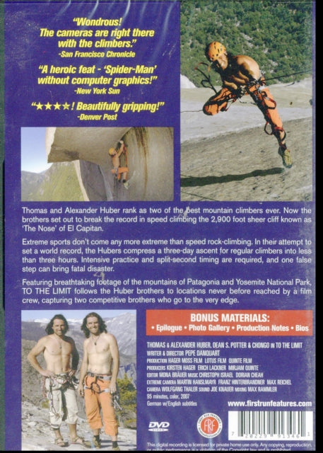 To The Limit (DVD) (Region 1 US Import)