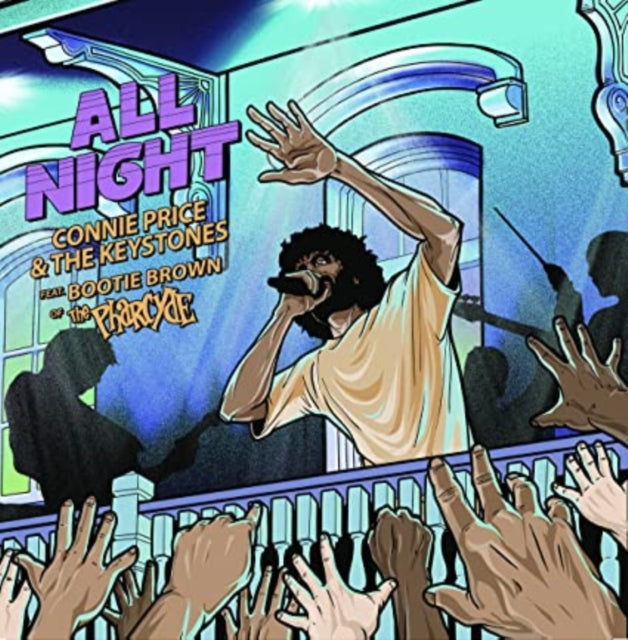 Price,Connie & The Keystones FT. Bootie Brown (The Pharcyde) - All Night B/W All Night (Professor Shorthair Extended Mix) (Purple 7 Inch) (Vinyl Single) (US Import)