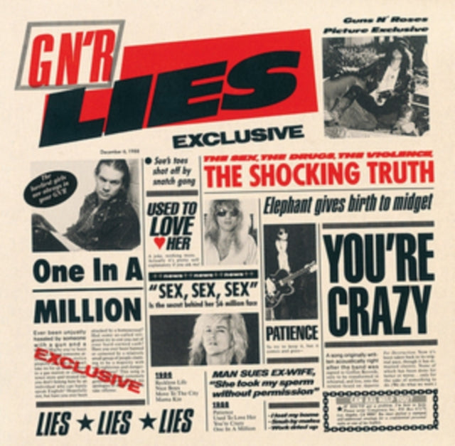 Guns N' Roses - G N R Lies (CD)