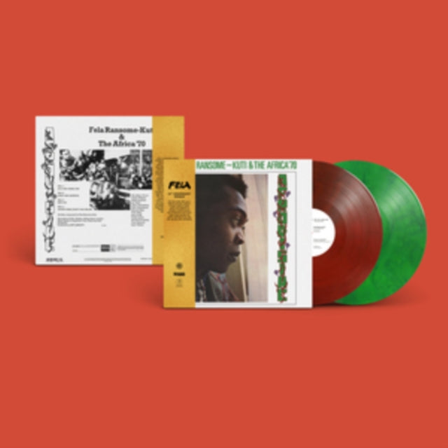 Fela Kuti - Afrodisiac (50th Anniversary Edition) (Green & Red Marble Vinyl/2LP) (Vinyl) (US Import)