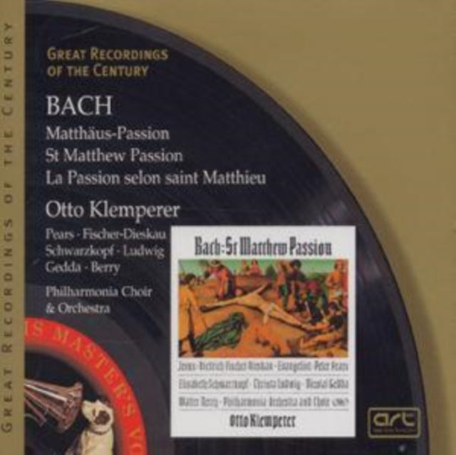 Otto Klemperer - Bach: ST. Matthew's Passion (CD)