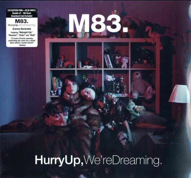 M83 - Hurry Up, We're Dreaming (Clear Pink & Clear Blue Vinyl/2LP) (Vinyl) (US Import)