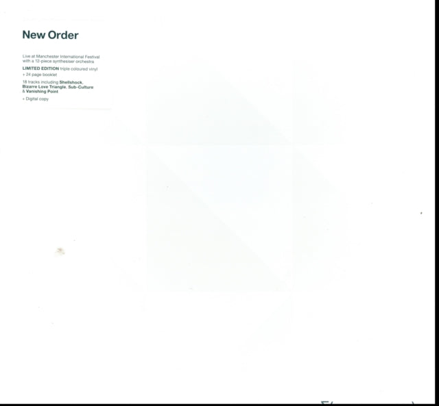 New Order - (No,12K,Lg,17Mif) New Order + Liam Gillick: So It Goes (Vinyl) (US Import)