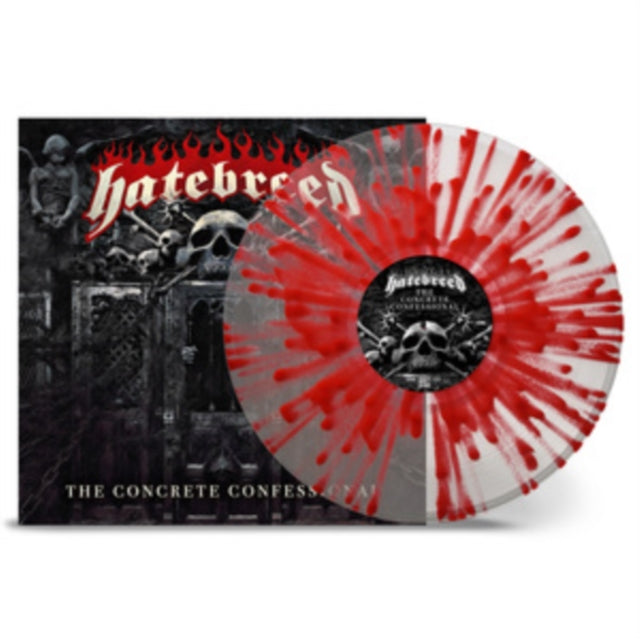 Hatebreed - Concrete Confessional (Clear Red Splatter Vinyl) (Vinyl) (US Import)