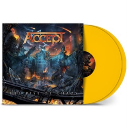 Accept - Rise Of Chaos (2LP/Yellow Vinyl) (I) (Vinyl) (US Import)