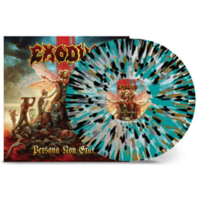 Exodus - Persona Non Grata (Clear/Gold/Black/Turquoise Vinyl) (Vinyl) (US Import)