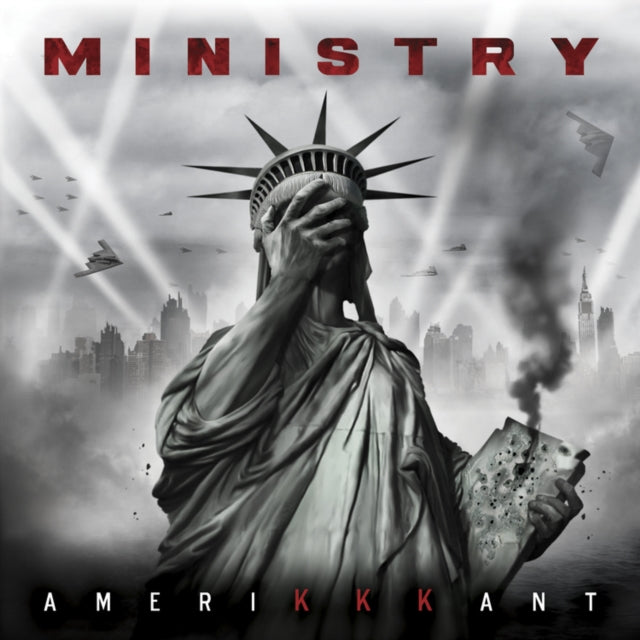 Ministry - Amerikkkant (Grey W/ Black & White Splatter Vinyl) (Vinyl) (US Import)