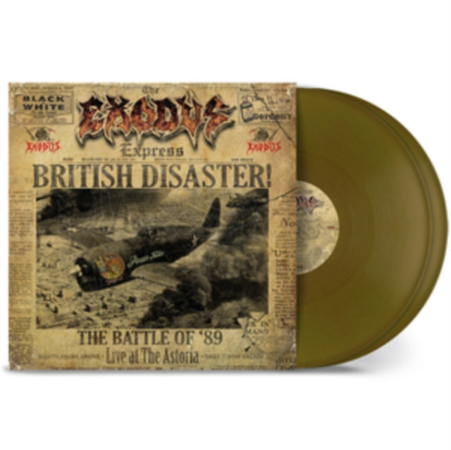 Exodus - British Disaster: Battle Of 89 Live At The Astoria (Gold Vinyl/2LP) (Vinyl) (US Import)
