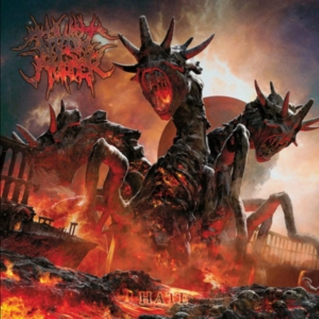 Thy Art Is Murder - Hate (Yellow W/Red White Splatter Vinyl) (Vinyl) (US Import)