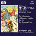 E. Macdowell - Saemtliche Lieder (CD)