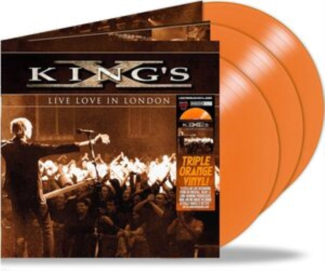 King's X - Live Love In London (Orange Vinyl) (Vinyl) (US Import)