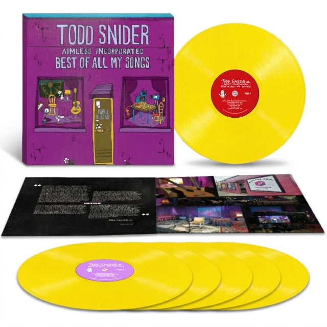 Todd Snider - Best Of All My Songs (Yellow Vinyl/6LP) (I) (Vinyl) (US Import)
