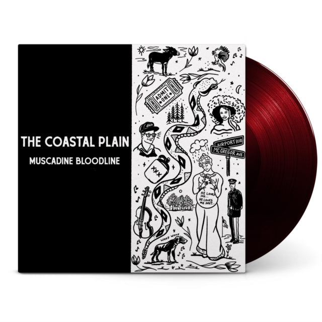Muscadine Bloodline - Coastal Plain (Signed/Maroon Color Vinyl) (I) (Vinyl) (US Import)