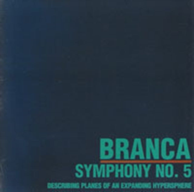 Glenn Branca - Symphony #5..HYPERSPHERE (CD)