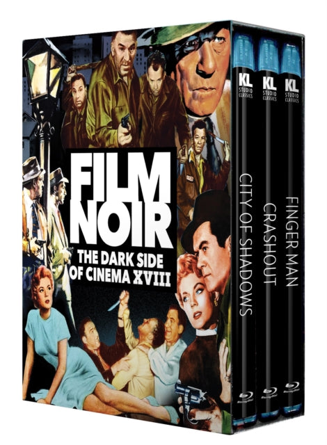 Film Noir: The Dark Side Of Cinema XVIII (City Of Shadows/Crashout/Finger Man) (Blu-ray) (Region A US Import)