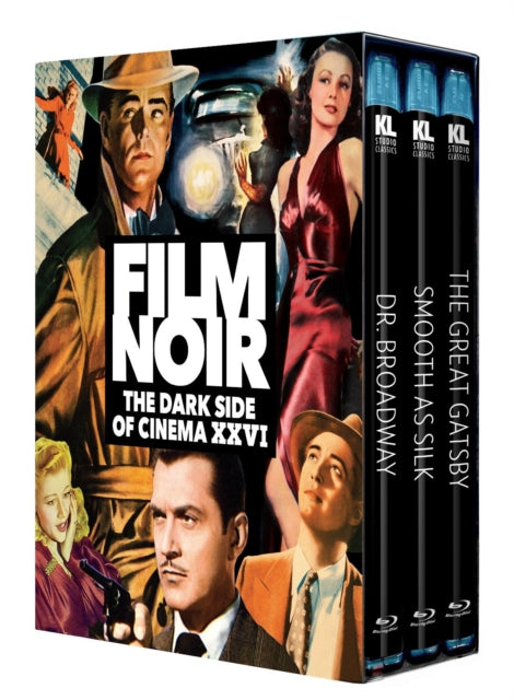 Film Noir: The Dark Side Of Cinema Xxvi (Dr. Broadway/Smooth As Silk /The Great Gatsby) (Blu-ray) (Region A US Import)