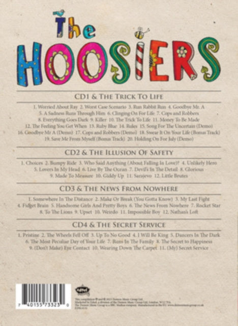 Hoosiers - Hoosier Complex (4CD) (CD)