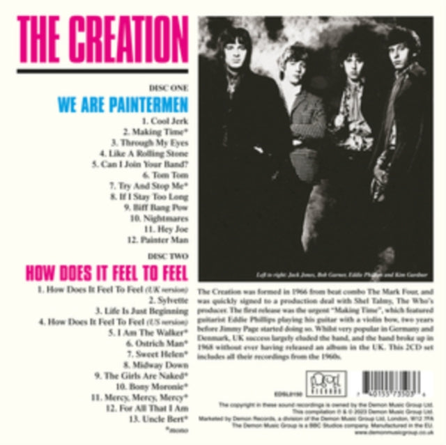 Creation - We Are Paintermen / How Does It Feel To Feel (2CD/DELUXE) (CD)