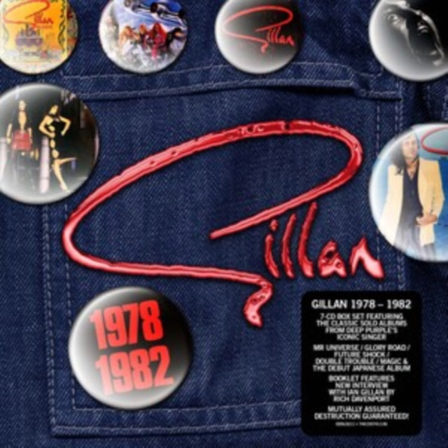 Gillan - 1978 - 1982 (DELUXE/7CD) (CD)