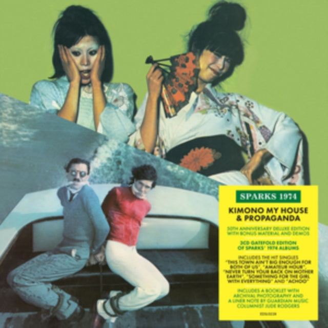 Sparks - Kimono My House/Propaganda (50th Anniversary/Deluxe PACKAGING/3CD) (CD)