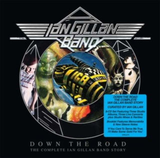 Ian Band Gillan - Down The Road The Complete Ian Gillan Band Story (Deluxe PACKAGING/8CD) (CD)