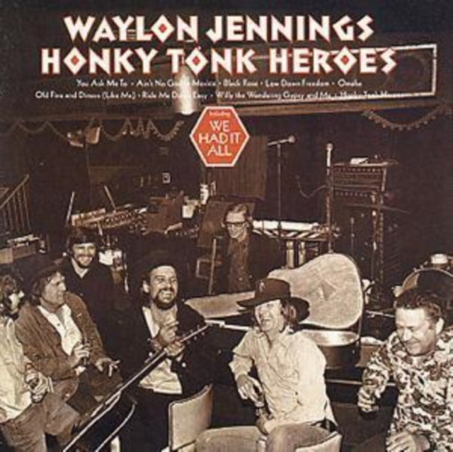 Waylon Jennings - Honky Tonk Heroes (CD)