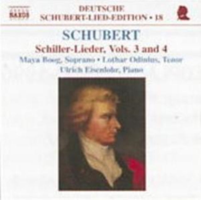 Schubert - Schiller Lieder 3-4 (CD)