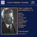 Fritz Kreisler - Kreisler: Complete Recordings, Vol. 11 (CD)