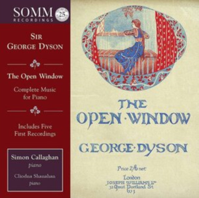 Simon Callaghan; Cliodna Shanahan - Dyson: The Open Window - Complete Music For Piano (CD)