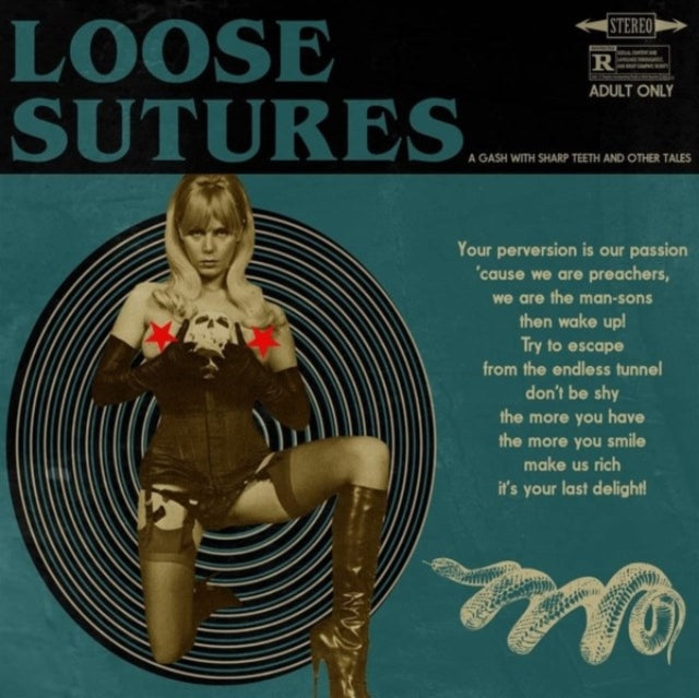 Loose Sutures - Gash With Sharp Teeth & Other Tales (Black In Blue Vinyl) (Vinyl) (US Import)