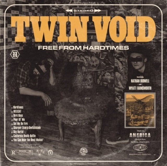 Twin Void - Free From Hardtimes (Yellow & Black Splatter Vinyl) (Vinyl) (US Import)