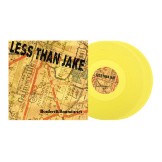 Less Than Jake - Borders & Boundaries 25th Anniversary (Yellow Vinyl/2LP) (Vinyl) (US Import)
